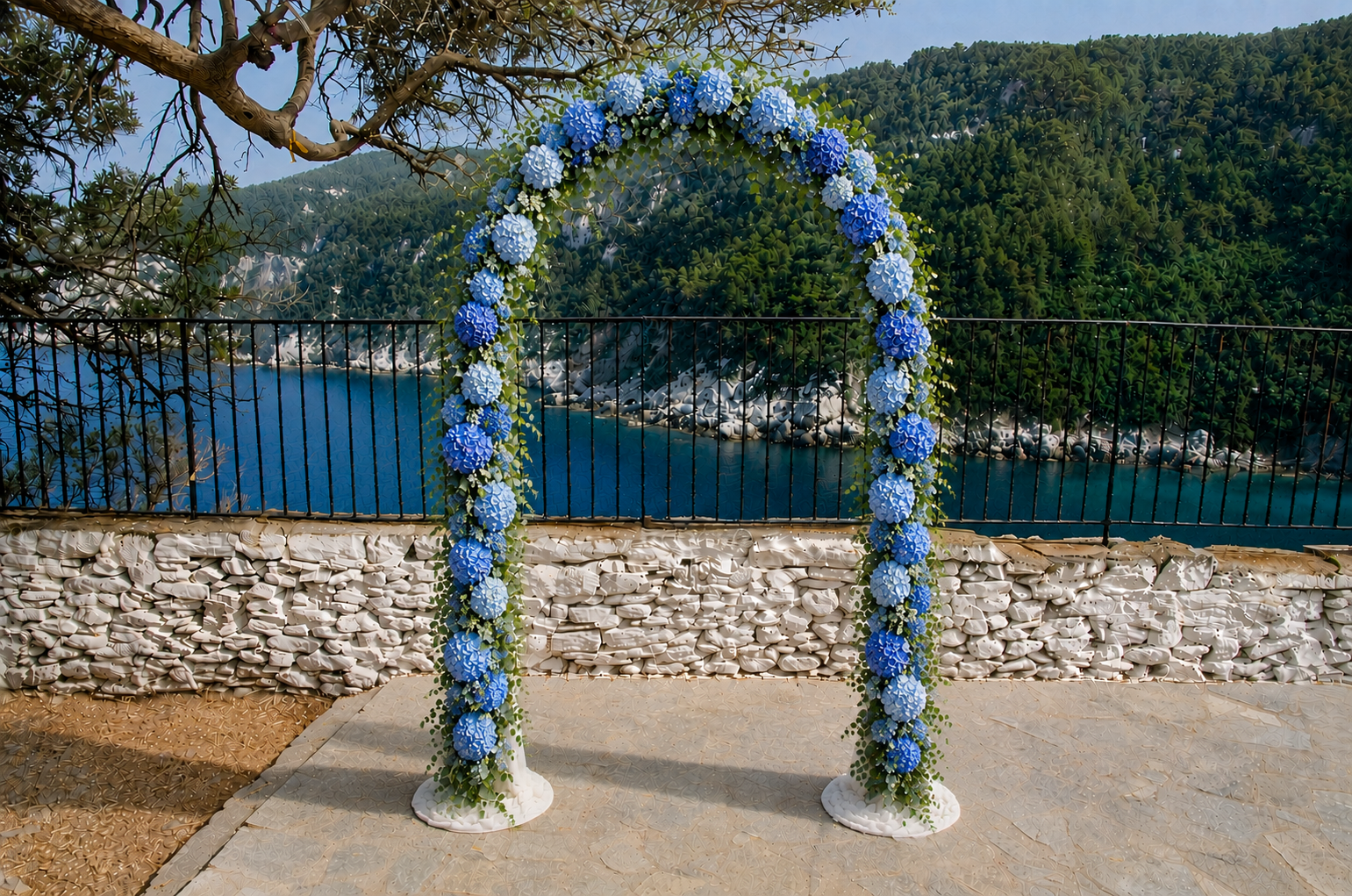Book your wedding day in Church of Agios Ioannis Kastri Skopelos